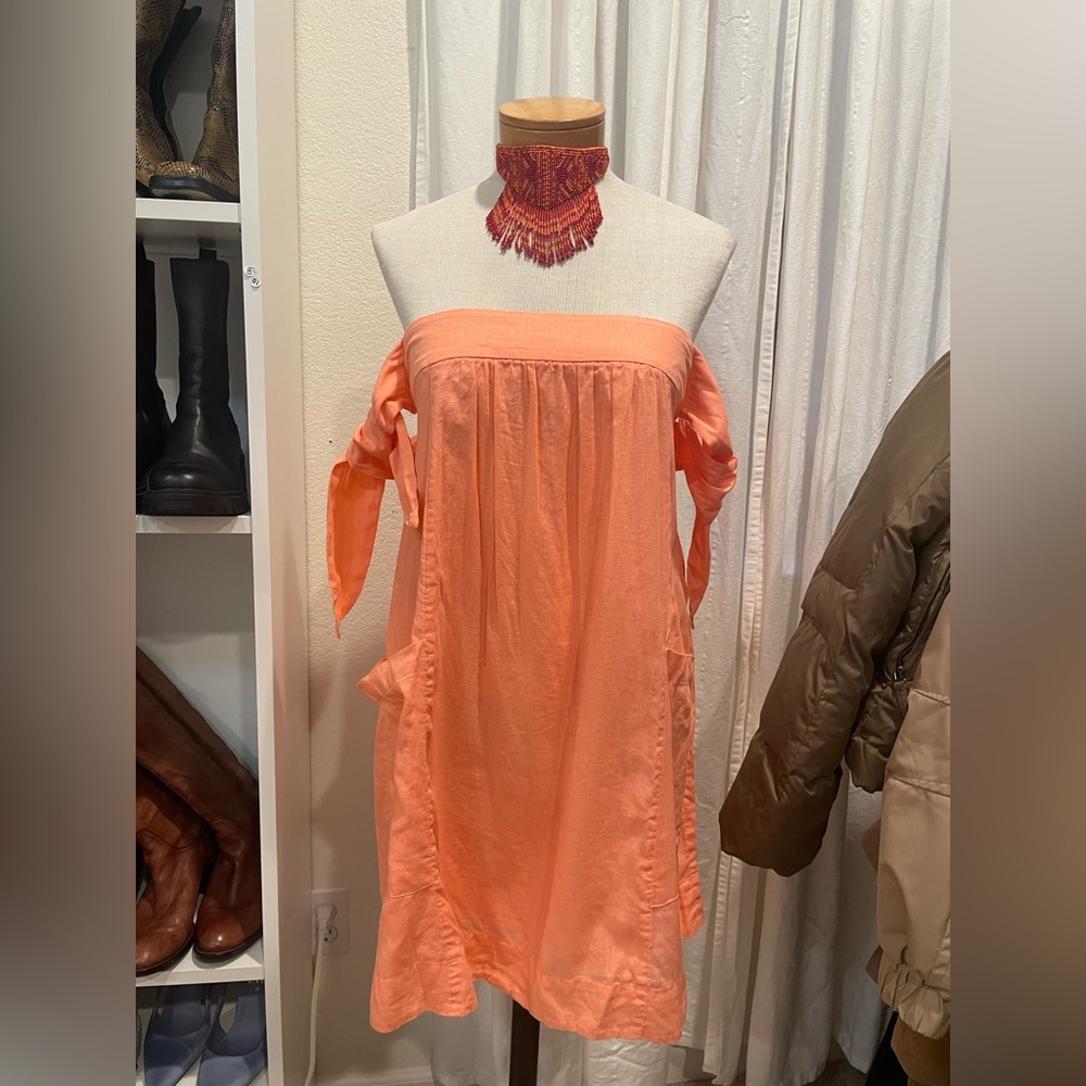 Free People off shoulder mini dress Size S